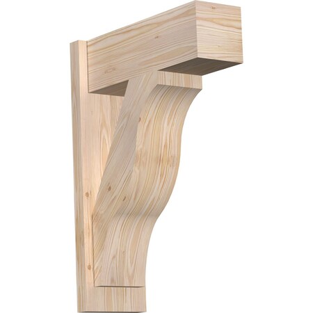 Ekena Millwork Funston Block Smooth Outlooker, Douglas Fir, 7 1/2"W x 20"D x 28"H OUT08X20X28FST05SDF